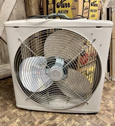 vintage wizard box fan